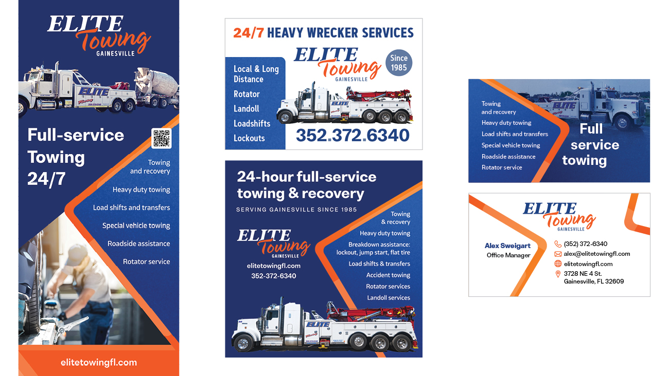 Elite towing marketing