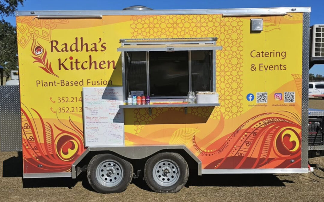 Radha’s Kitchen Food Truck Vehicle Wrap